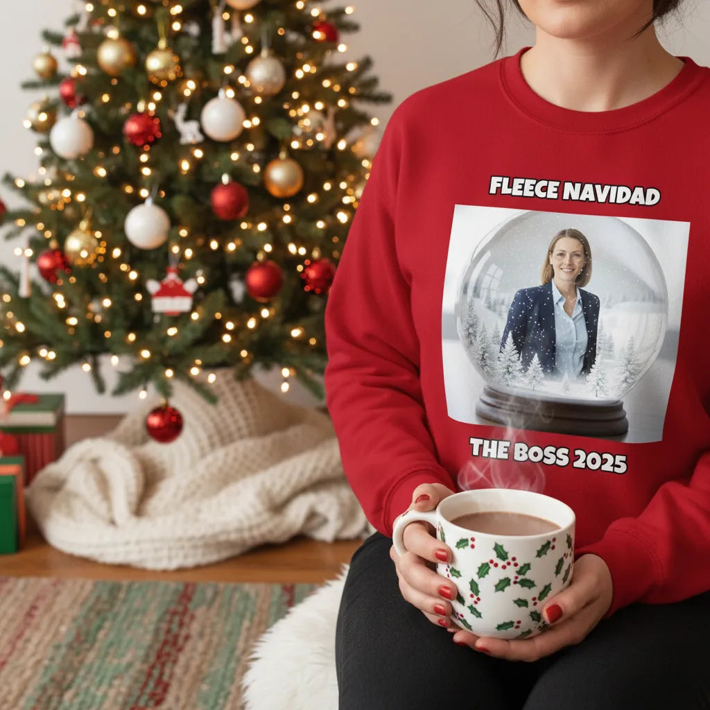Christmas Glowball - Personalised Ugly Xmas Jumper