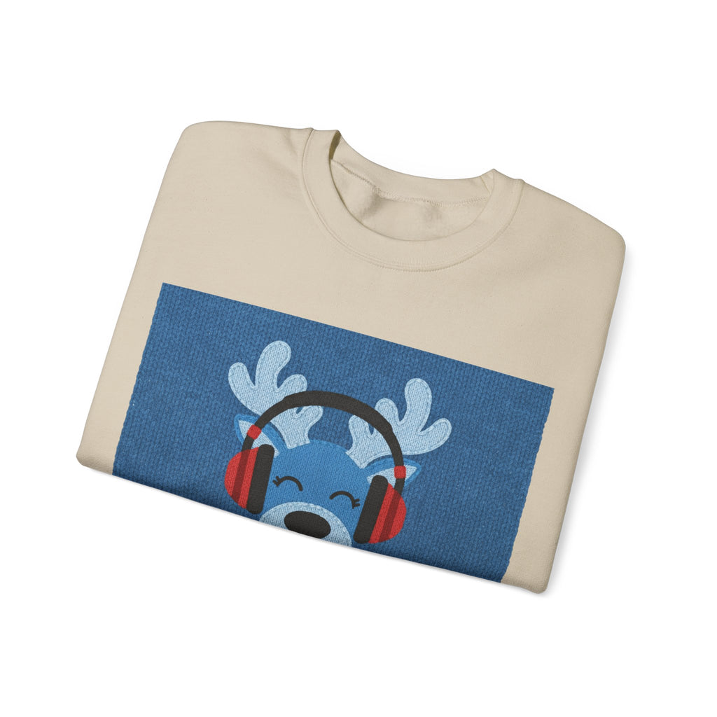 Ugly Xmas Jumper Sweatshirt — "Alexa Skip to January" Christmas Crewneck