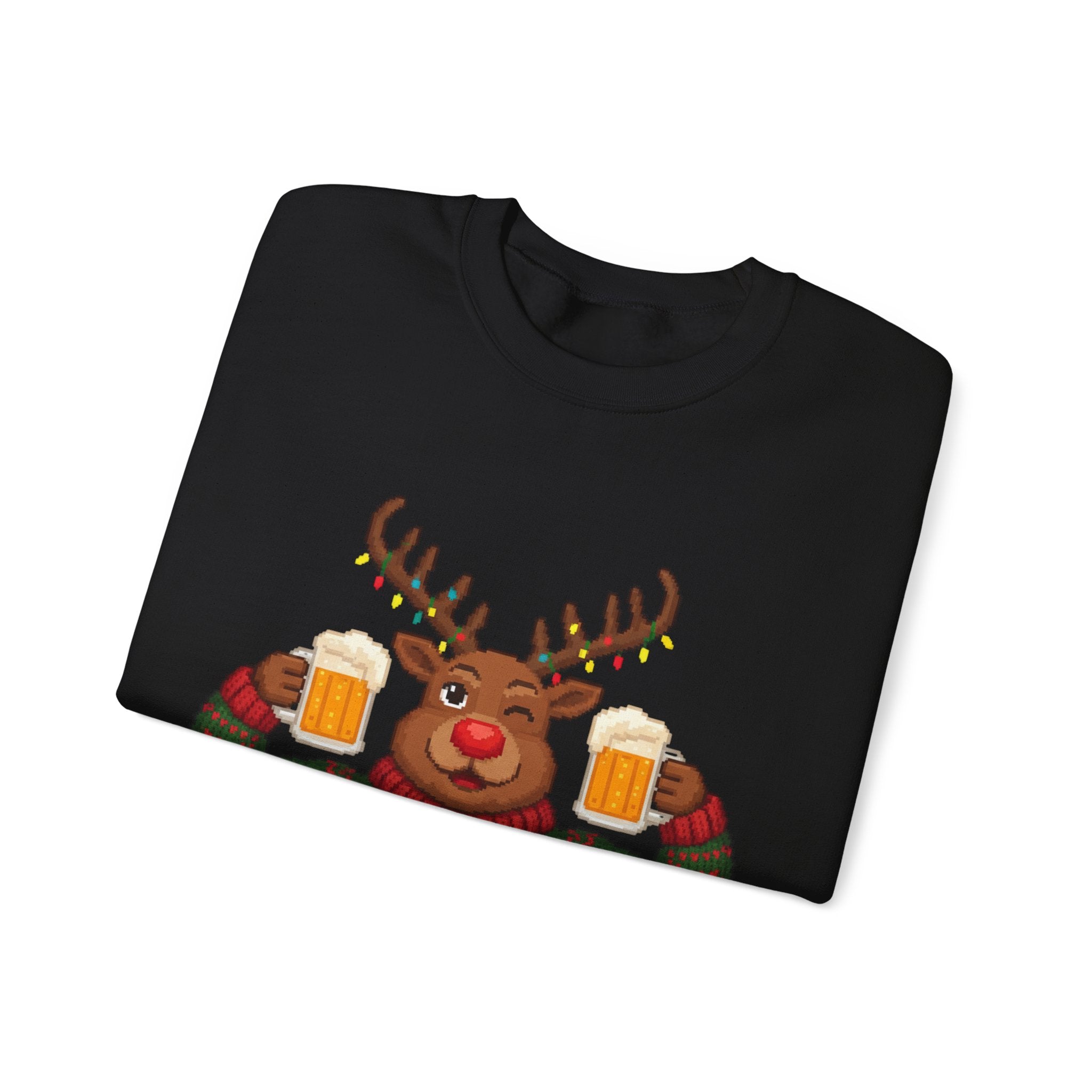 Ugly Xmas Jumper Sweatshirt — "Reinbeer Games Champion" Christmas Crewneck