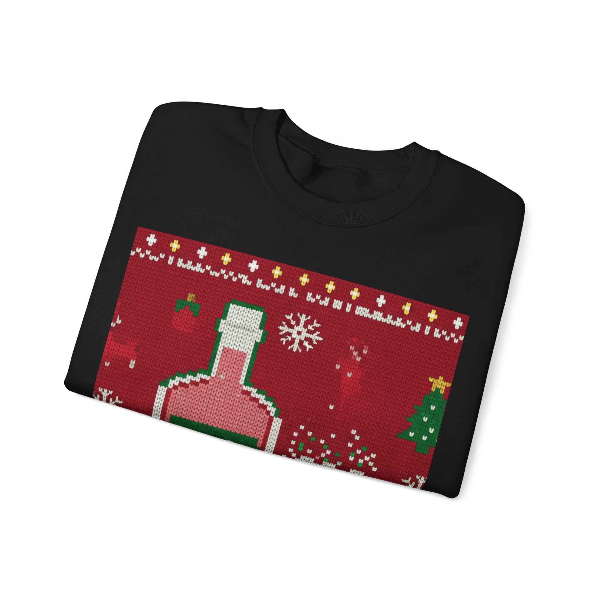 Ugly Xmas Jumper Sweatshirt — "Gin-Gle All the Way" Christmas Crewneck