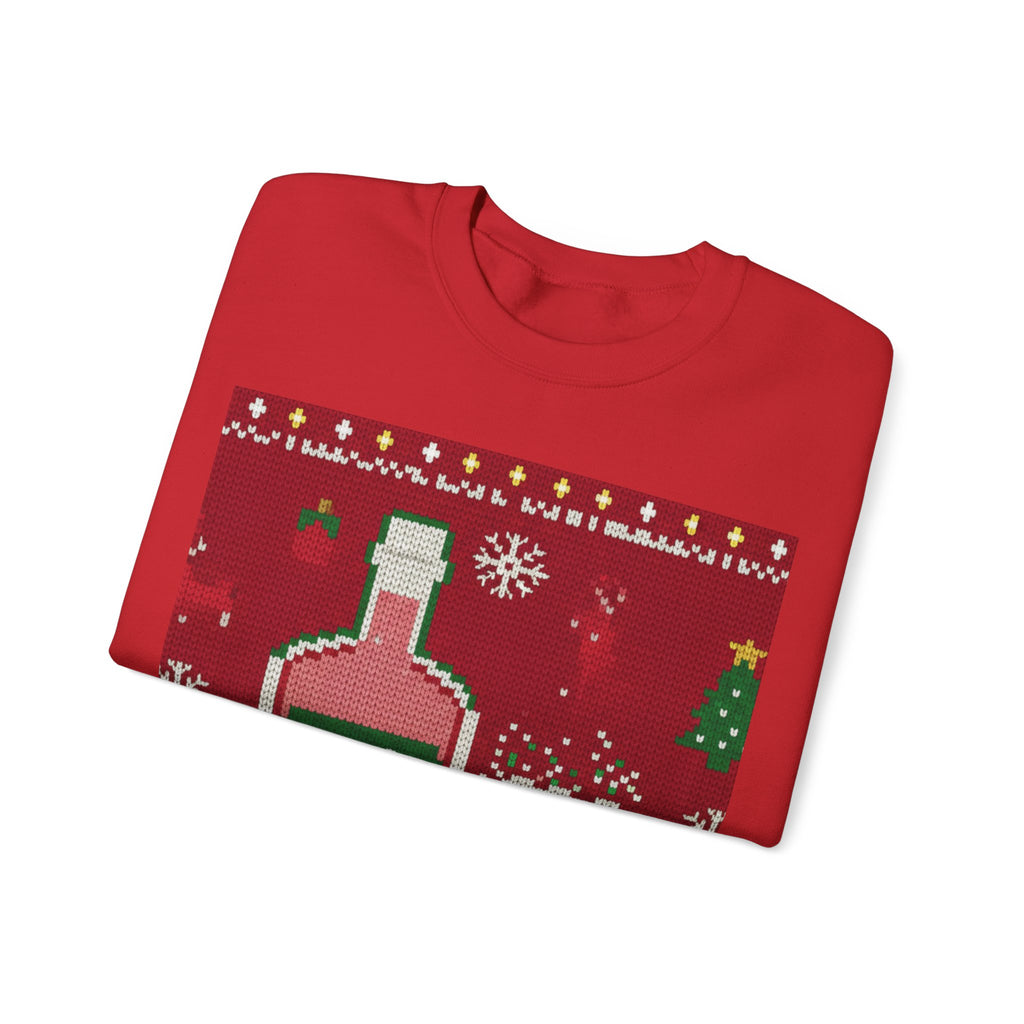Ugly Xmas Jumper Sweatshirt — "Gin-Gle All the Way" Christmas Crewneck