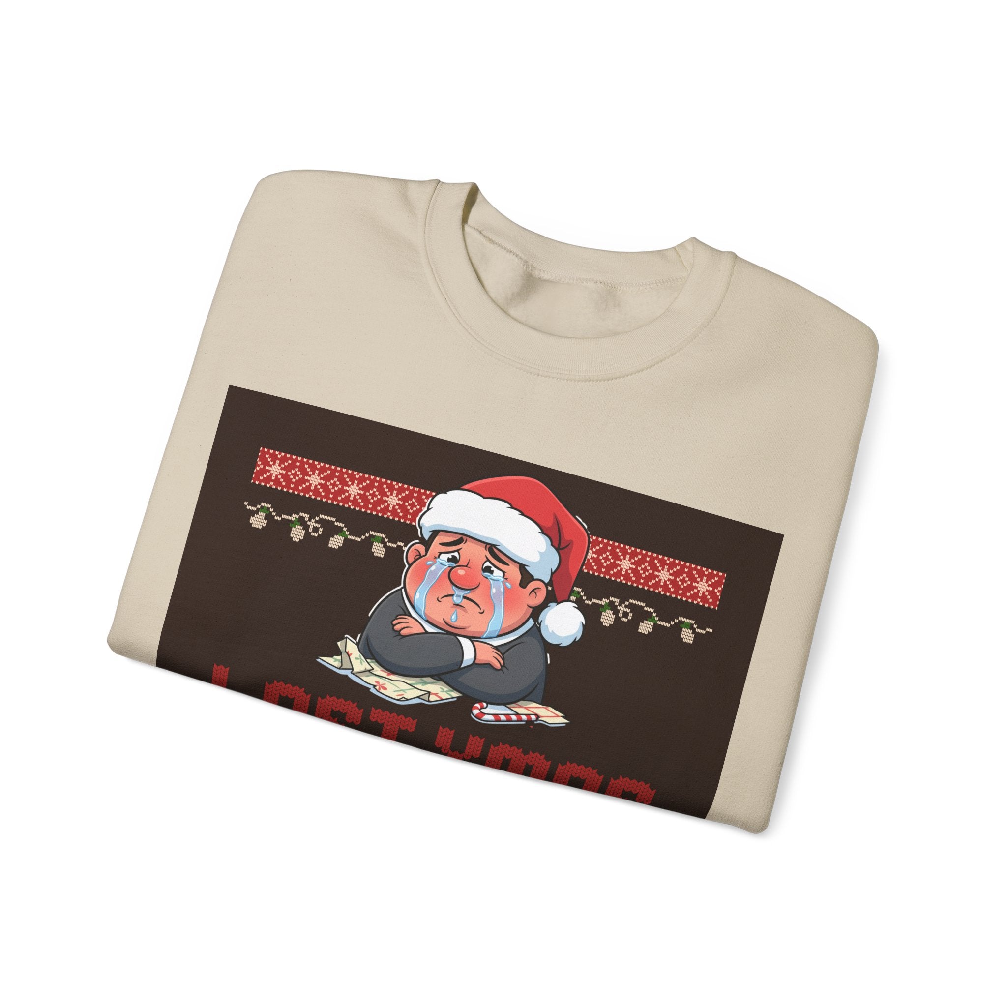 Ugly Xmas Jumper Sweatshirt — "Last Xmas I gave you my credit card" Christmas Crewneck