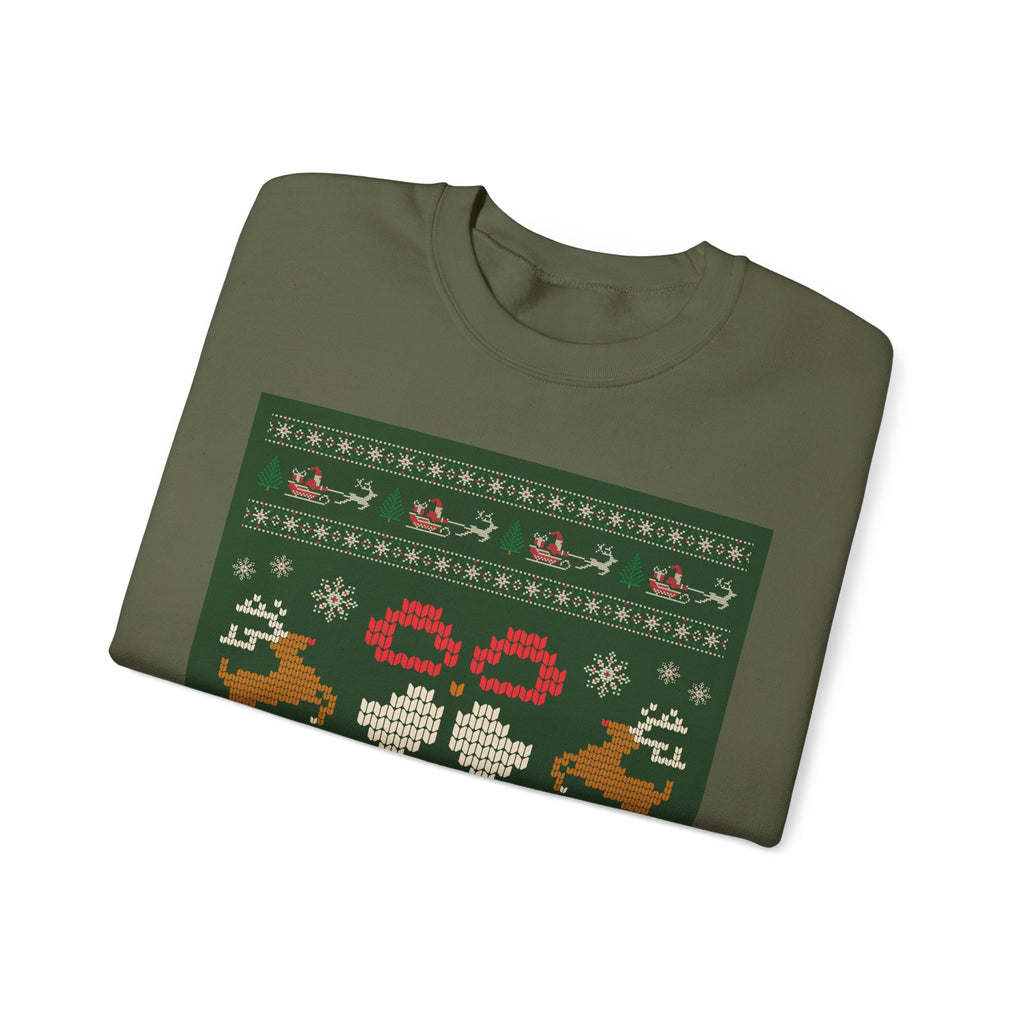 Ugly Xmas Jumper Sweatshirt — "Sleigh Queen" Christmas Crewneck