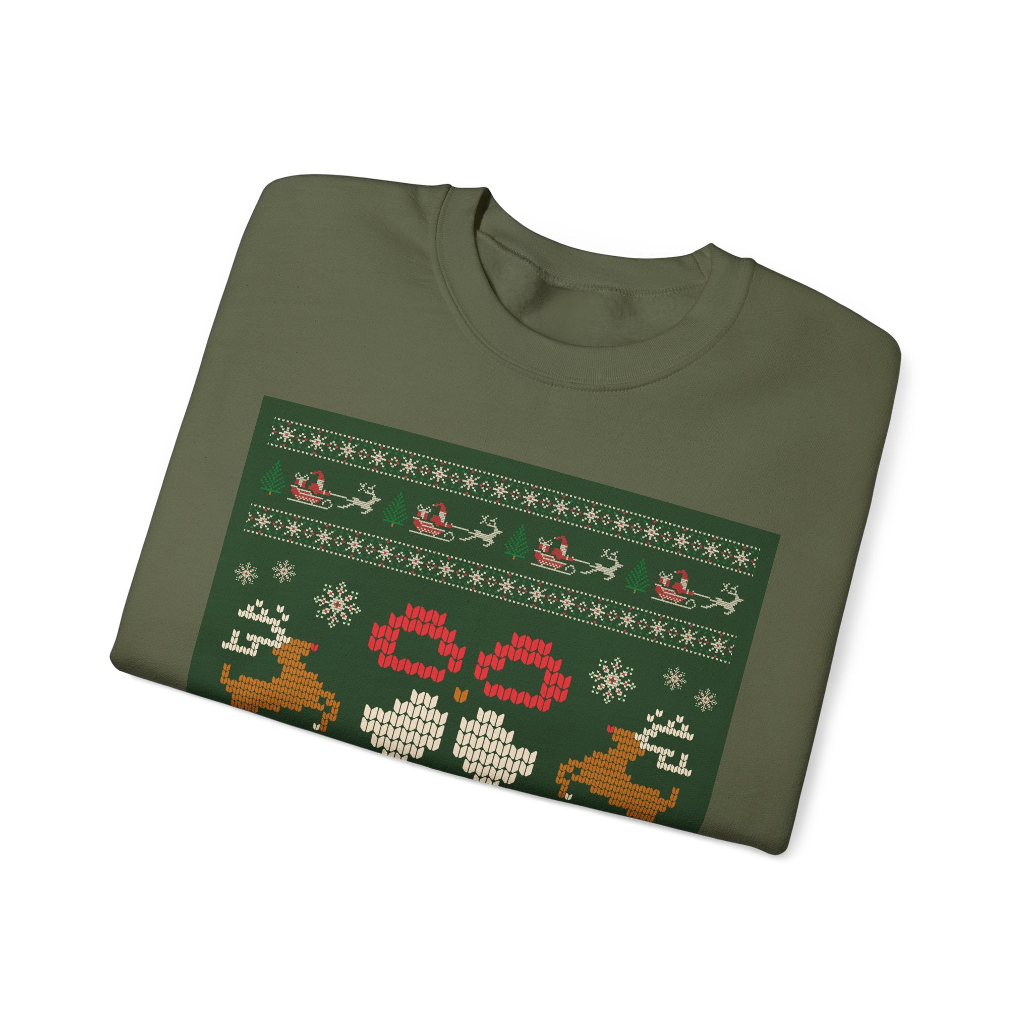 Ugly Xmas Jumper Sweatshirt — "Sleigh Queen" Christmas Crewneck