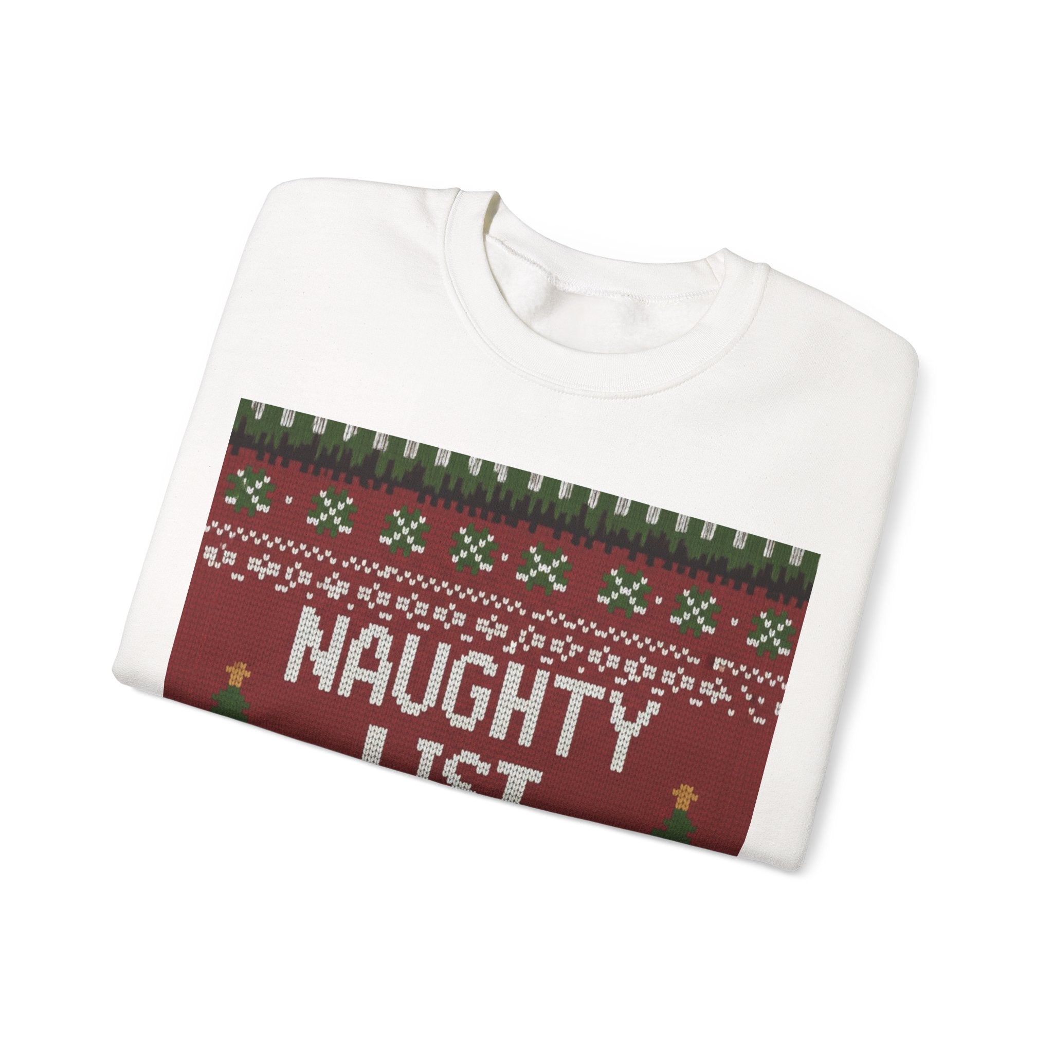 Ugly Xmas Jumper Sweatshirt — "Naughty List Legend" Christmas Crewneck
