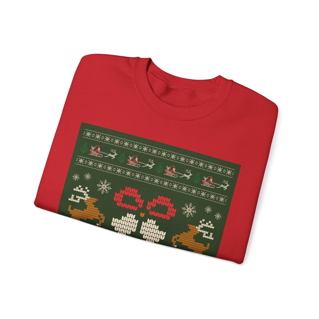 Ugly Xmas Jumper Sweatshirt — "Sleigh Queen" Christmas Crewneck