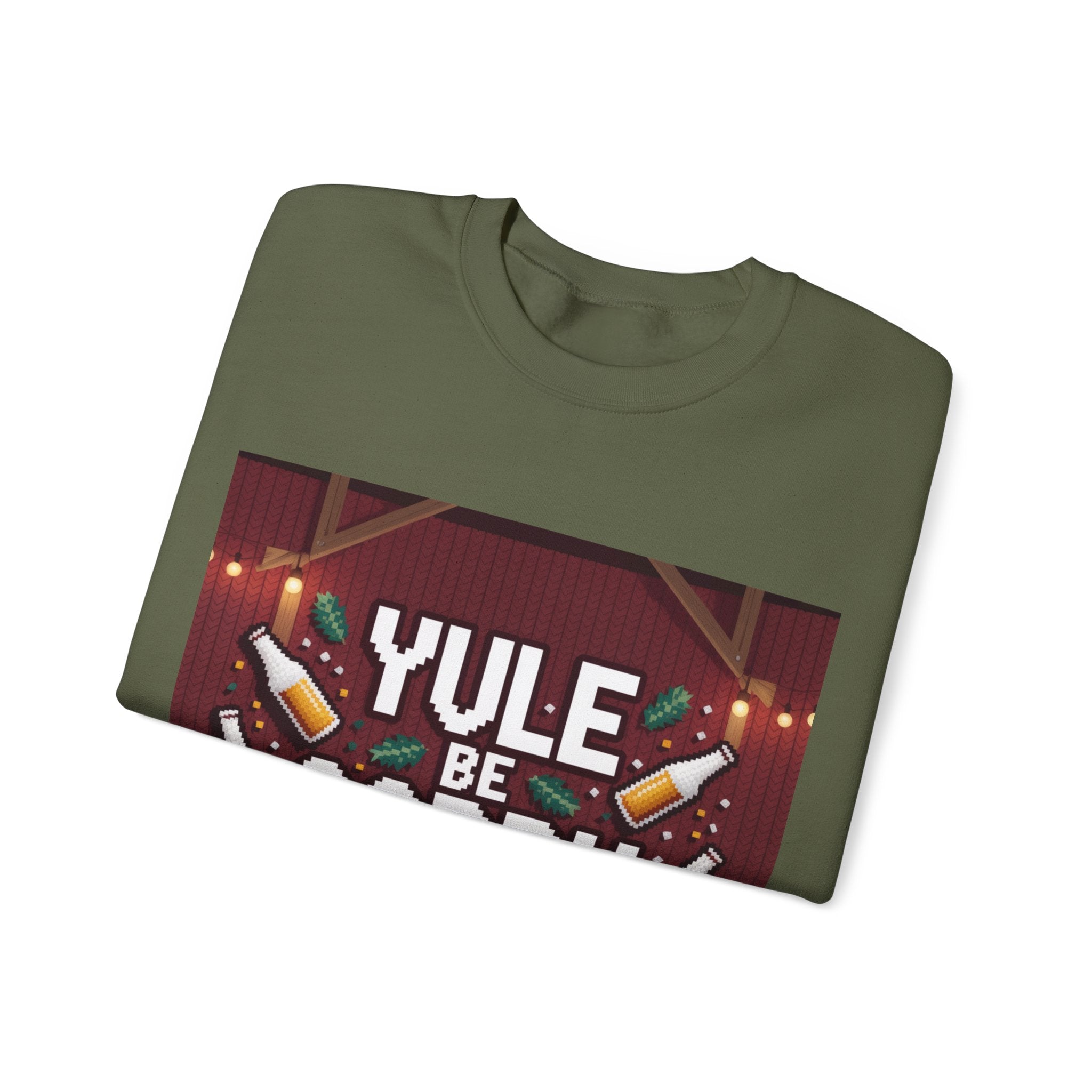 Ugly Xmas Jumper Sweatshirt — "YULE BE SORRY TOMORROW" Christmas Crewneck