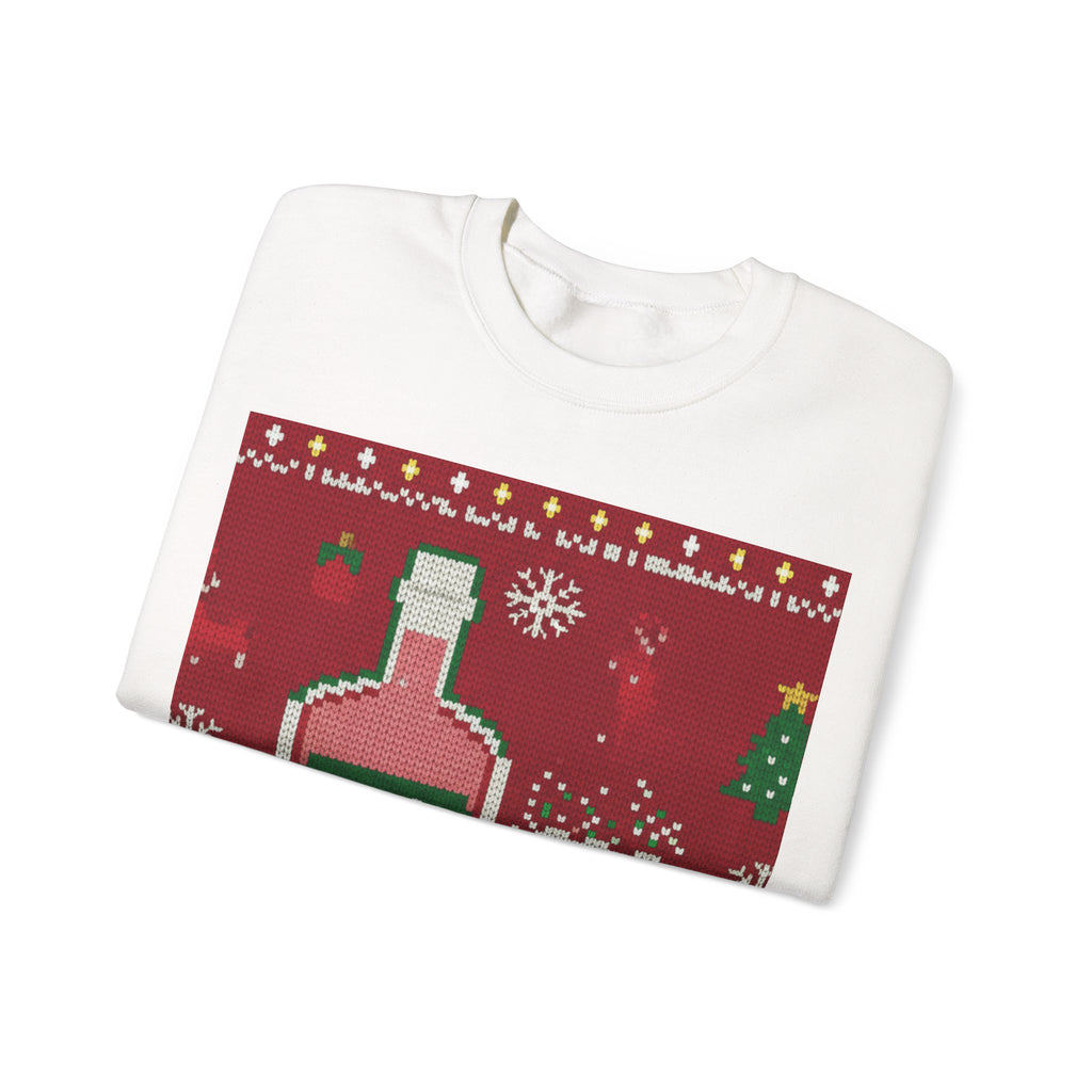 Ugly Xmas Jumper Sweatshirt — "Gin-Gle All the Way" Christmas Crewneck