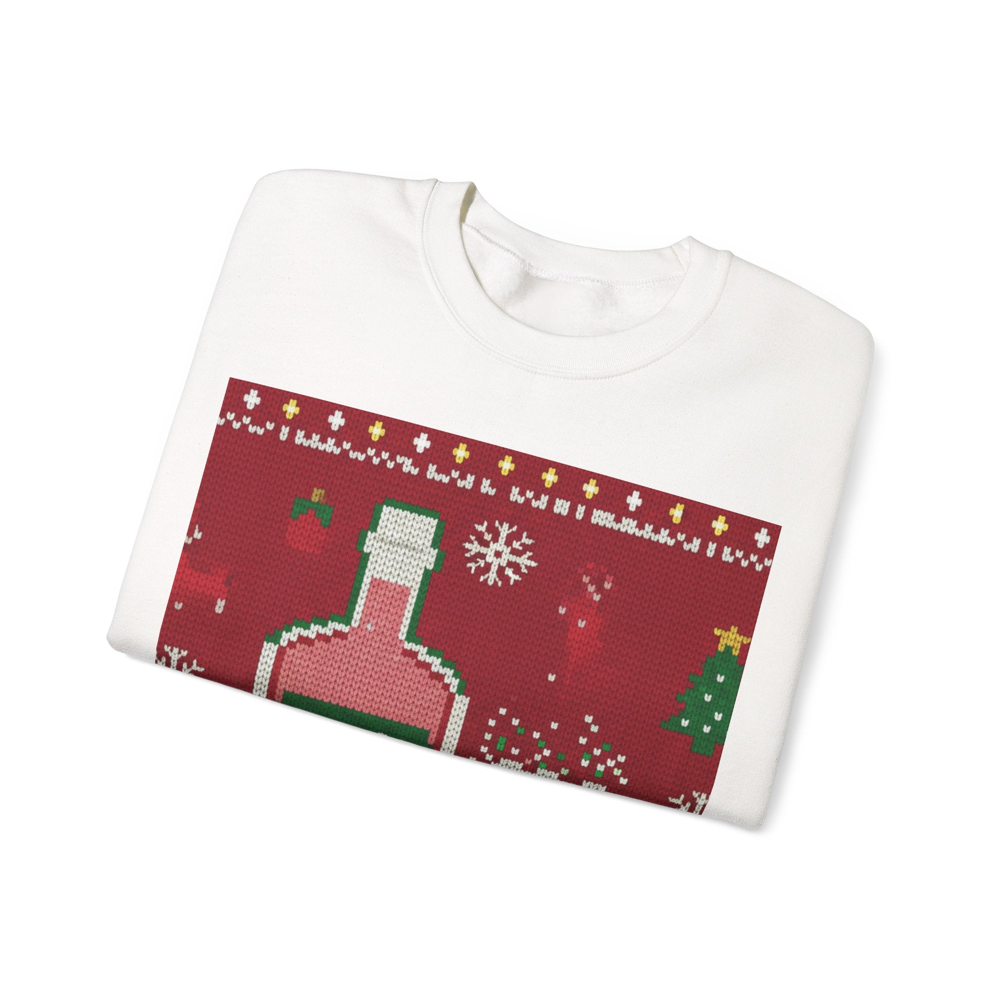 Ugly Xmas Jumper Sweatshirt — "Gin-Gle All the Way" Christmas Crewneck