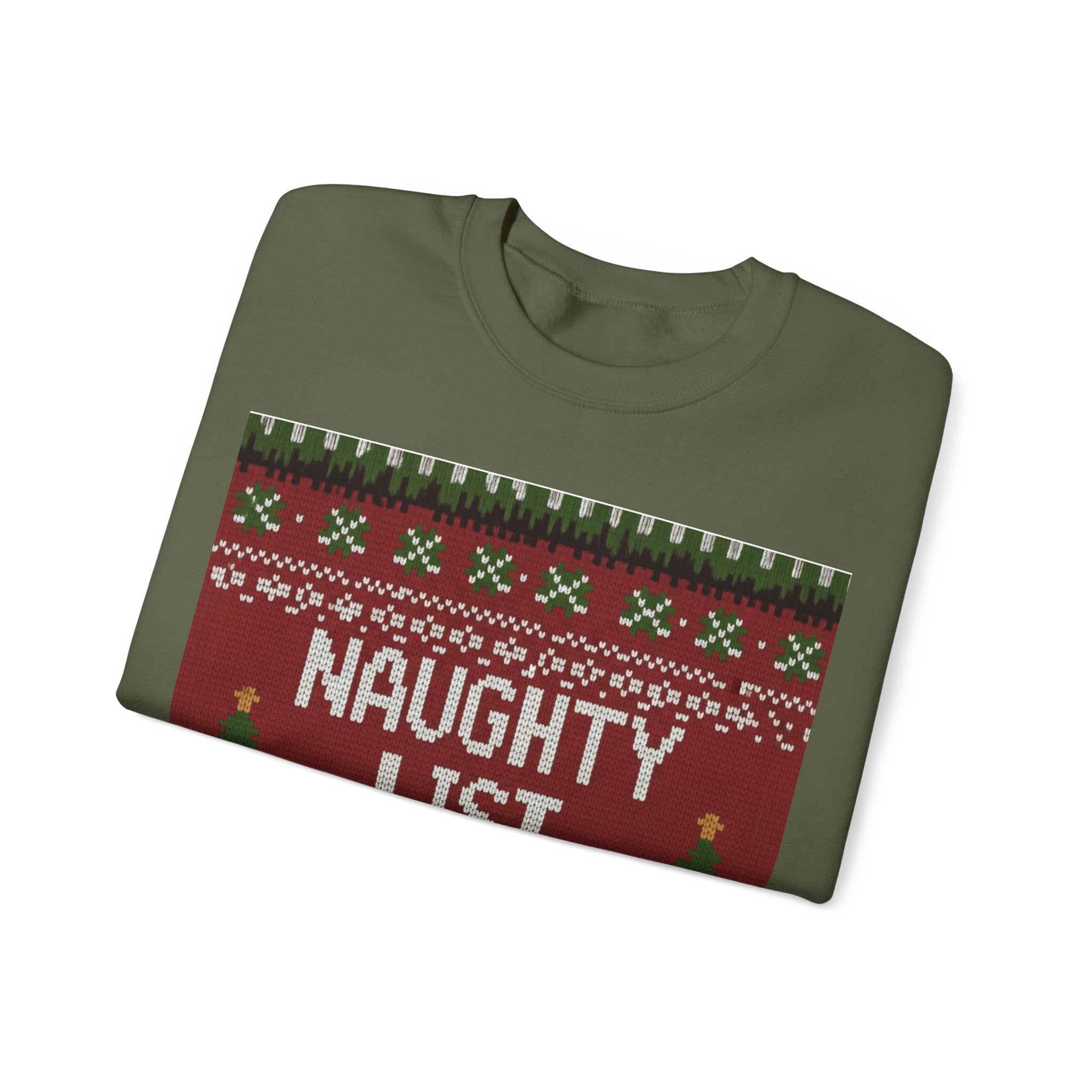 Ugly Xmas Jumper Sweatshirt — "Naughty List Legend" Christmas Crewneck