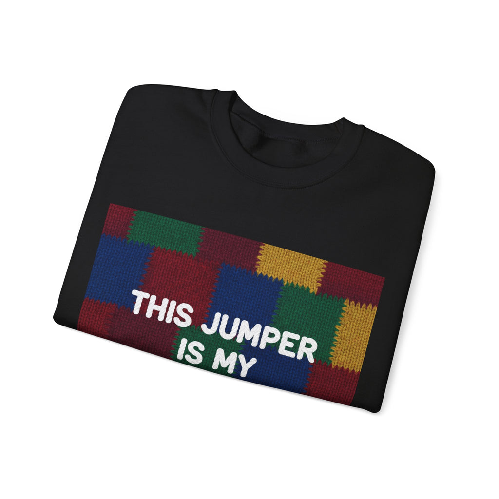 Ugly Xmas Jumper Sweatshirt — "This Jumper is my Christmas Spirit Animal" Christmas Crewneck