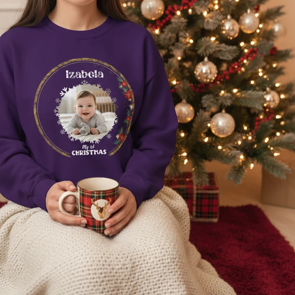 My 1st Christmas - Personalised Ugly Xmas Sweater