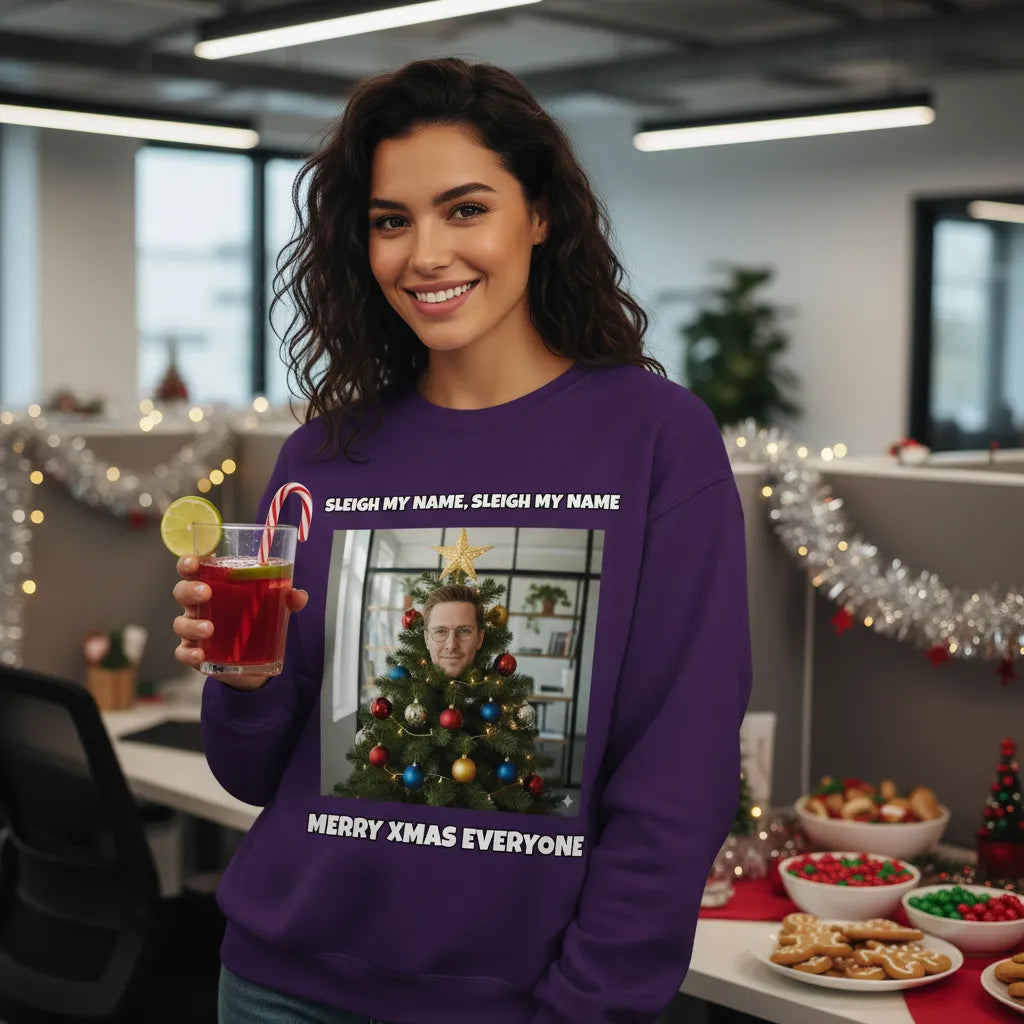 Make Me a Christmas Tree - Personalised Ugly Xmas Jumper