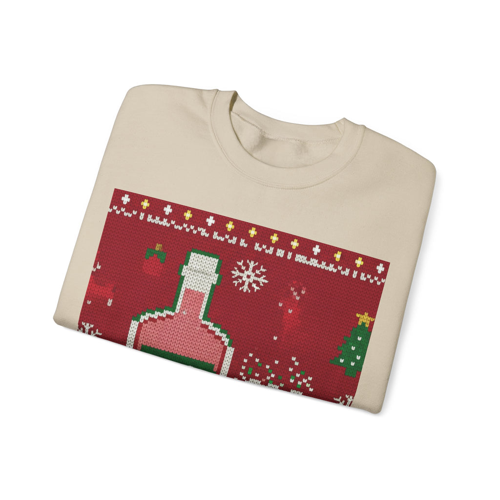 Ugly Xmas Jumper Sweatshirt — "Gin-Gle All the Way" Christmas Crewneck