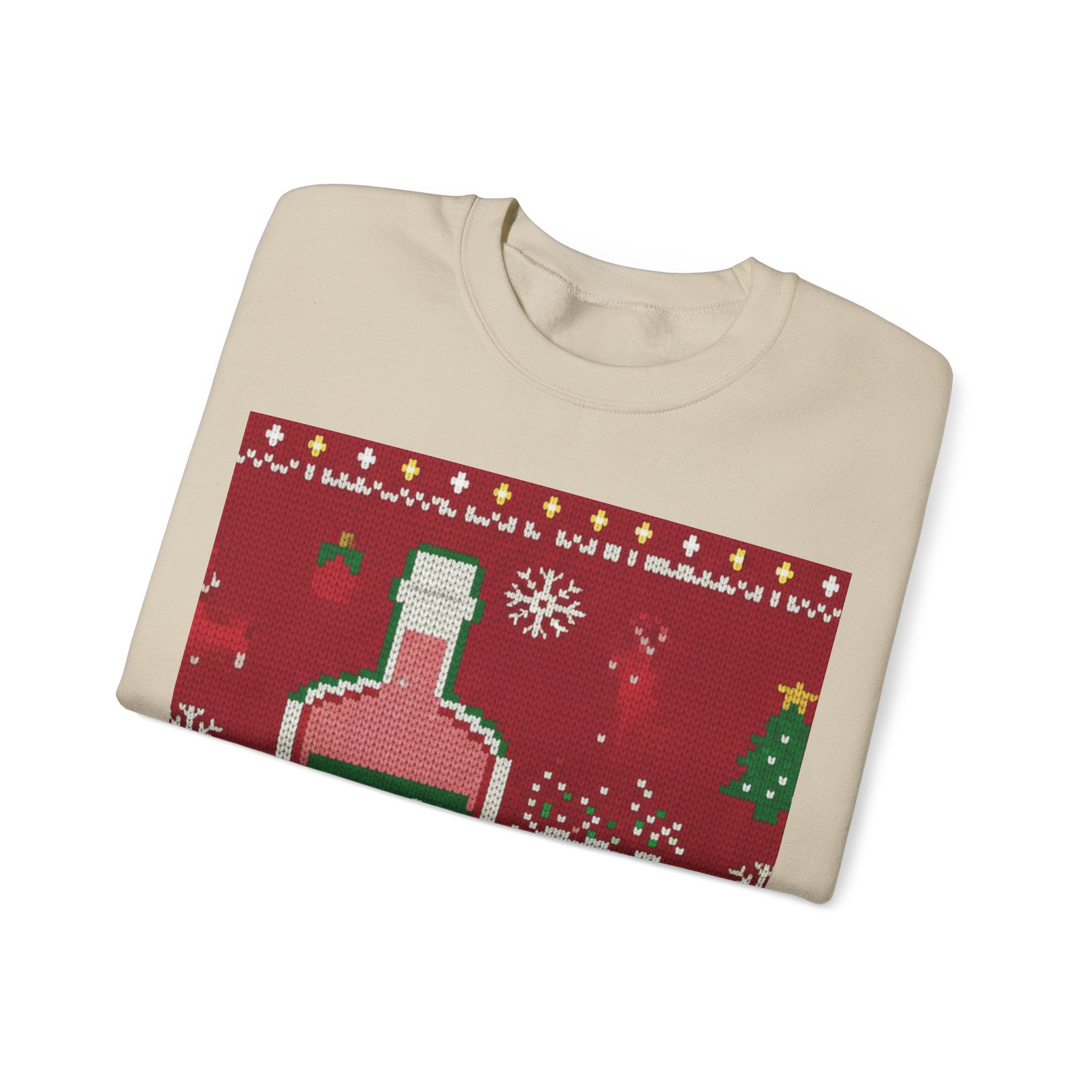 Ugly Xmas Jumper Sweatshirt — "Gin-Gle All the Way" Christmas Crewneck