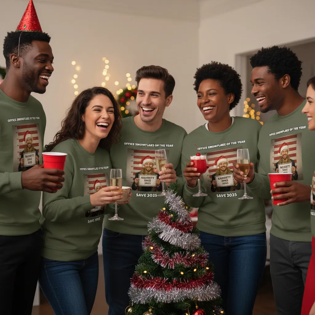 Add me to the Naughty List - Personalised Ugly Xmas Jumper