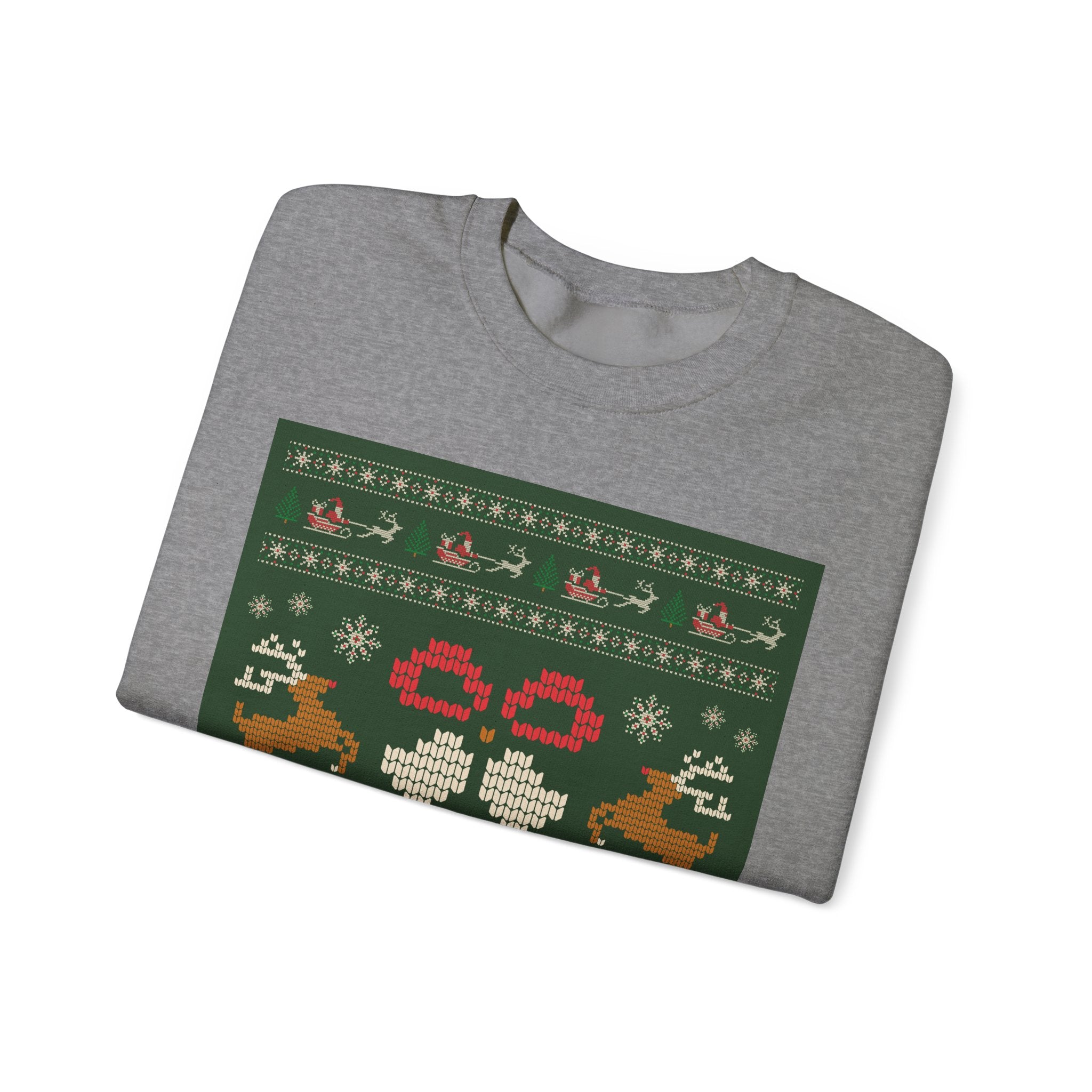 Ugly Xmas Jumper Sweatshirt — "Sleigh Queen" Christmas Crewneck