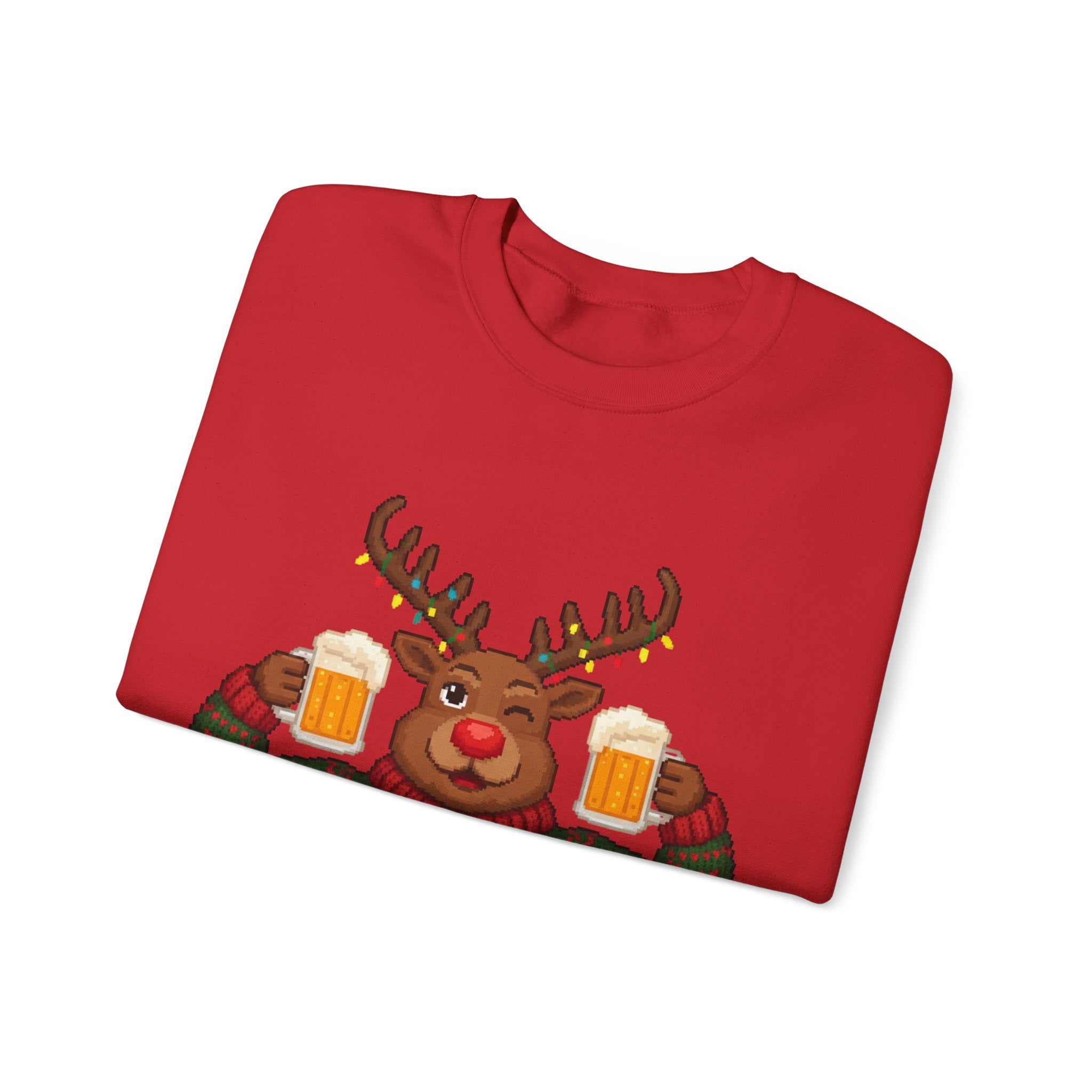Ugly Xmas Jumper Sweatshirt — "Reinbeer Games Champion" Christmas Crewneck