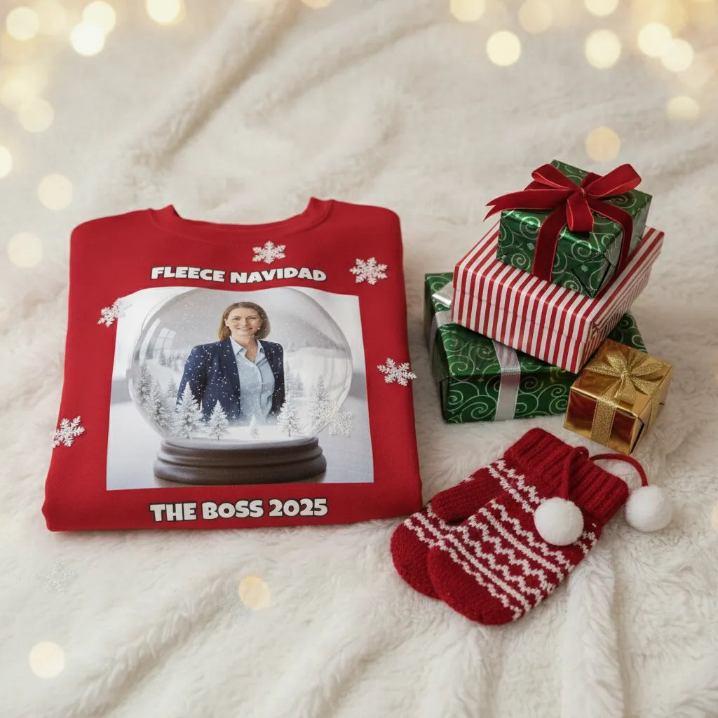 Christmas Glowball - Personalised Ugly Xmas Jumper