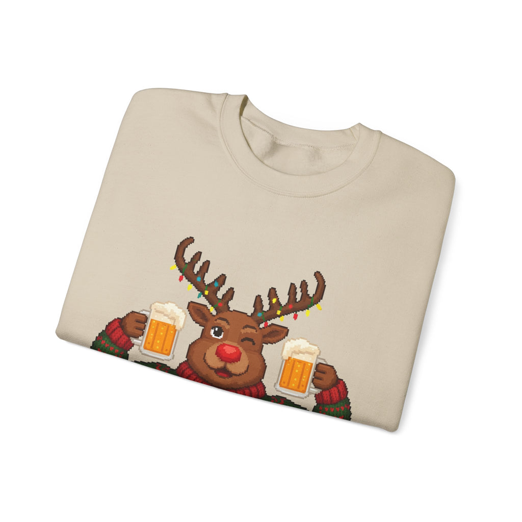 Ugly Xmas Jumper Sweatshirt — "Reinbeer Games Champion" Christmas Crewneck