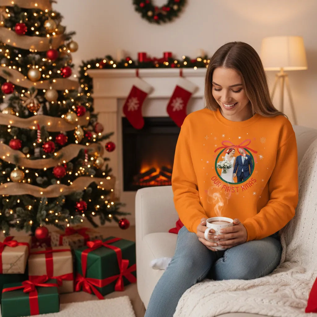 Christmas Ugly Xmas Bow - Personalised Ugly Xmas Jumper