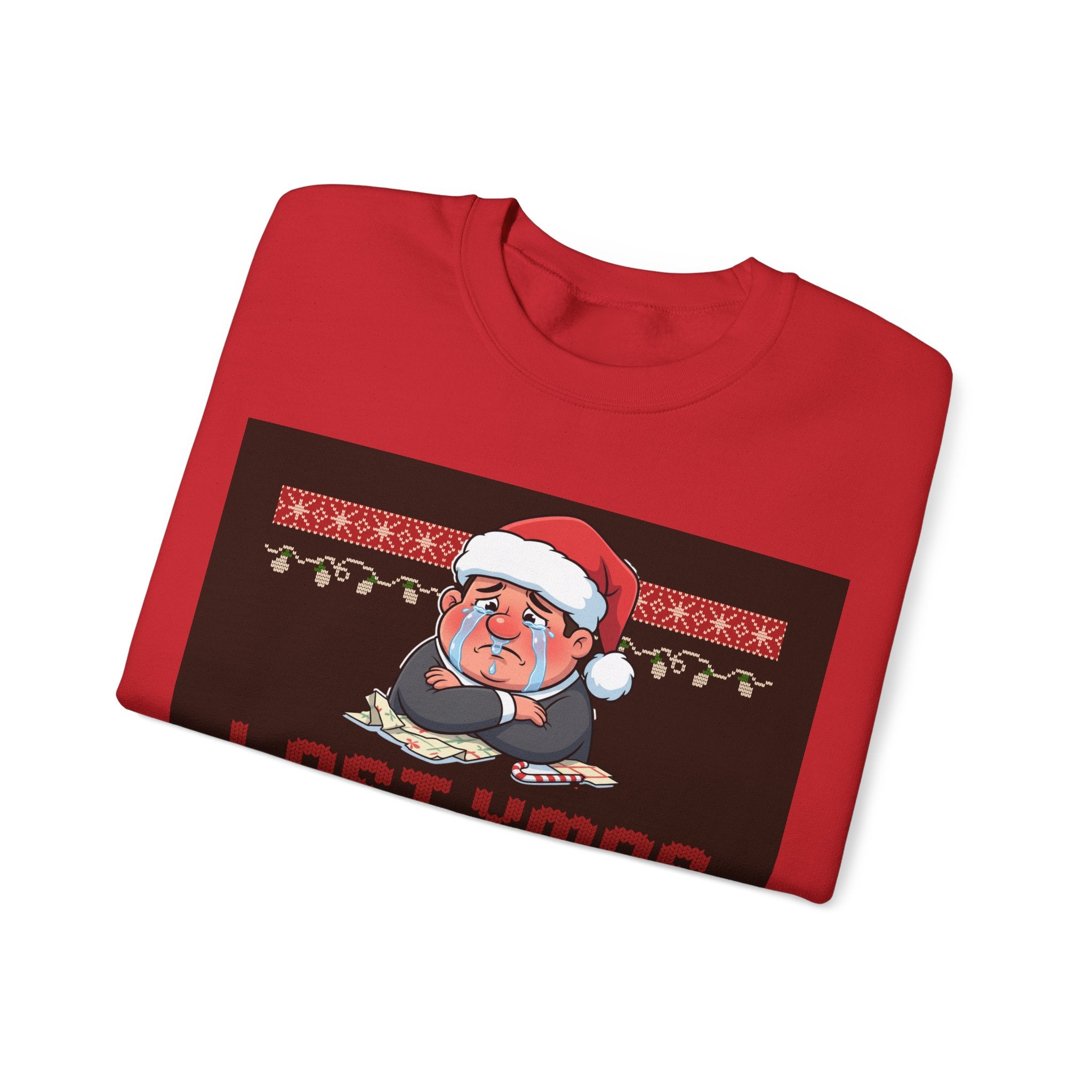 Ugly Xmas Jumper Sweatshirt — "Last Xmas I gave you my credit card" Christmas Crewneck