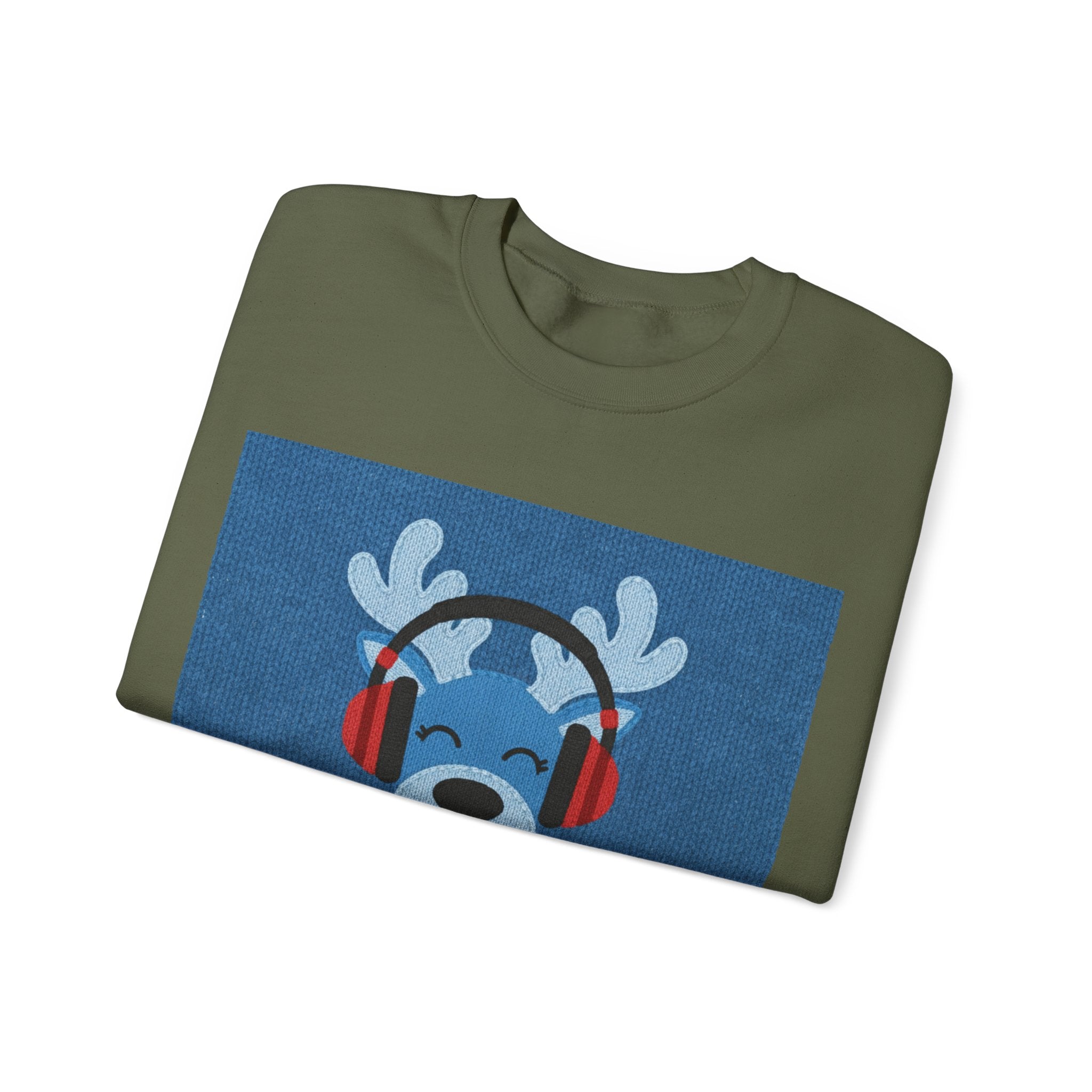 Ugly Xmas Jumper Sweatshirt — "Alexa Skip to January" Christmas Crewneck
