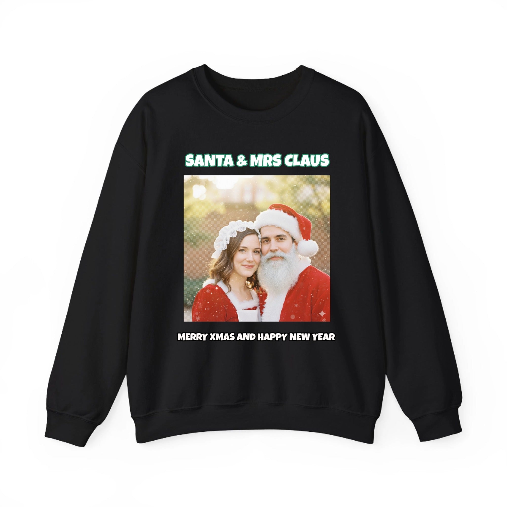 Santa & Mrs Claus - Couples - Unisex Heavy Blend™ Crewneck Sweatshirt