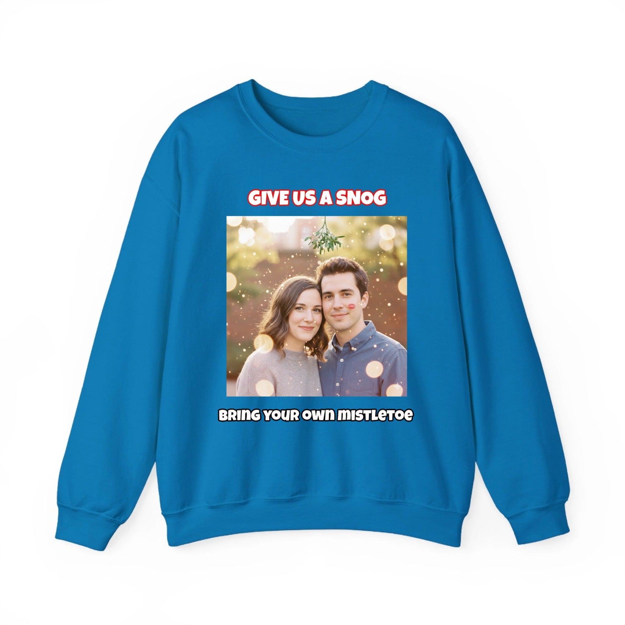 Mistletoe Couples - Personalised Ugly Xmas Jumper