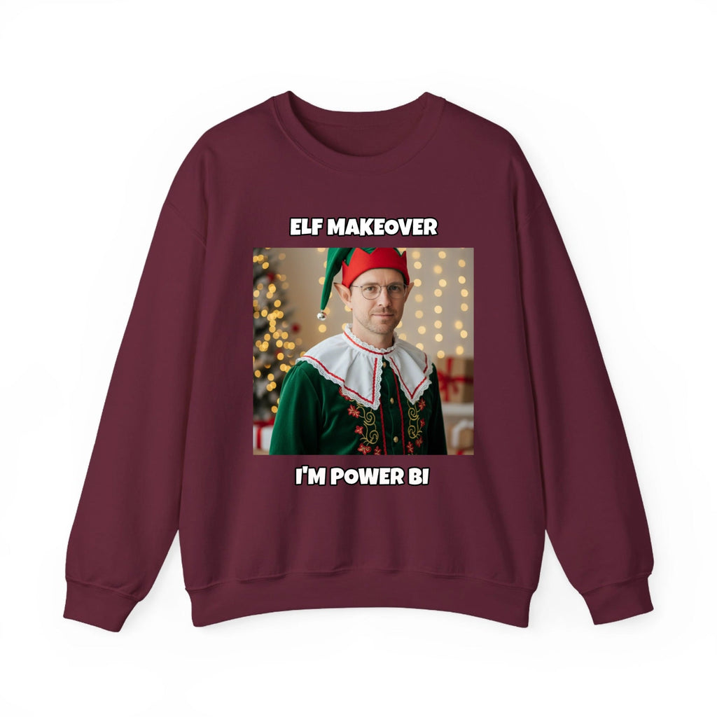 Elf Makeover - Personalised Ugly Xmas Jumper