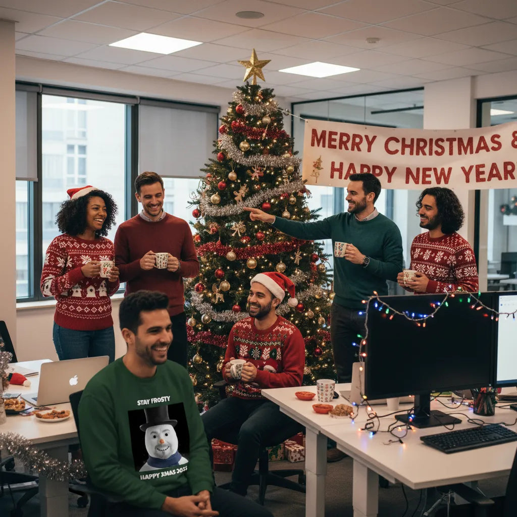 Make me a Snowman - Personalised Ugly Xmas Jumper